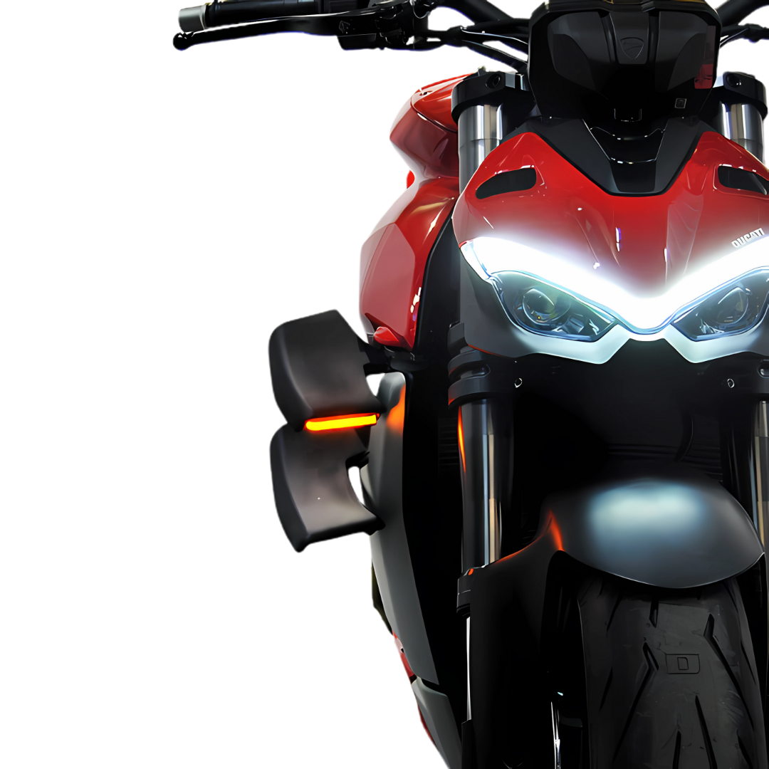 New Rage Cycles Front Signal Light - Ducati Streetfighter (V2/V4 2024-)