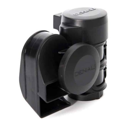 Denali SoundBomb Compact Dual-Tone Motorcycle Air Horn Kit with Harness