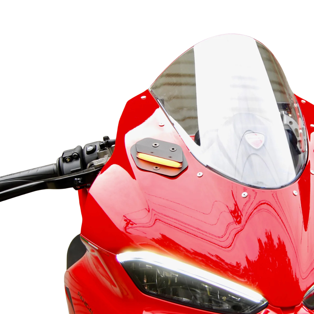 NRC Front Signal Light and Mirror Block Off - Ducati Panigale V2 (V2)