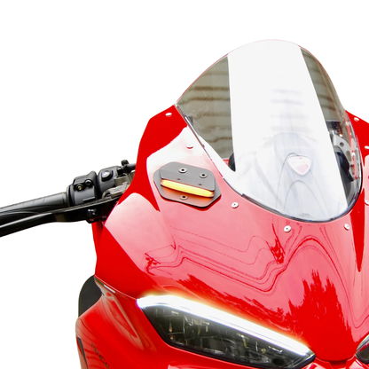 NRC Front Signal Light and Mirror Block Off - Ducati Panigale V2 (V2)