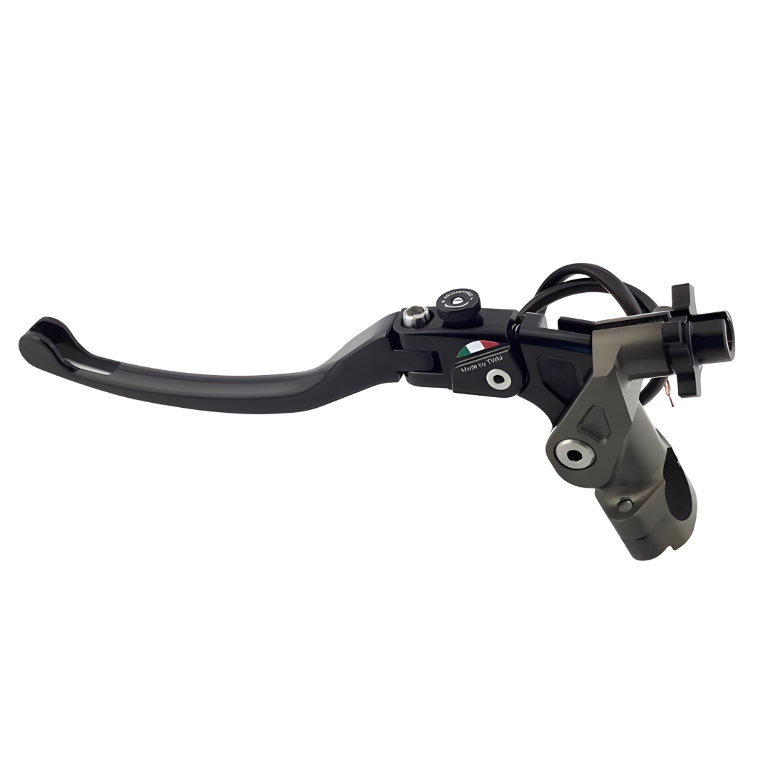 TWM Complete Adjustable Foldable Billet Clutch Lever and Perch