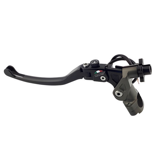 TWM Complete Adjustable Foldable Billet Clutch Lever and Perch