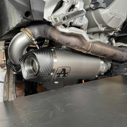 Arrow Works Ti Carbon Exhaust Ducati Panigale / Streetfighter V2