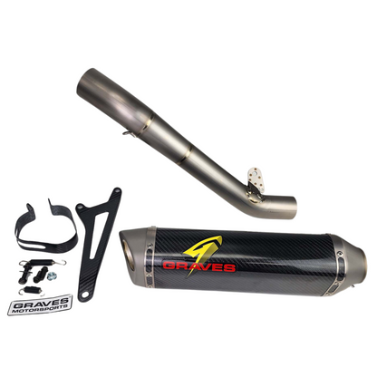 Graves Slip On Exhaust Side Exit - Kawasaki ZX6R (2019+)