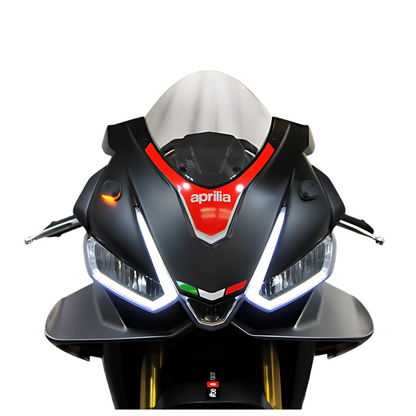 New Rage Cycles Front Signal and Mirror Block Off - Aprilia RSV4 (2021+)