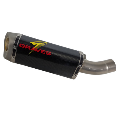 Graves Slip On Exhaust Underbelly - Kawasaki ZX6R (2019+)