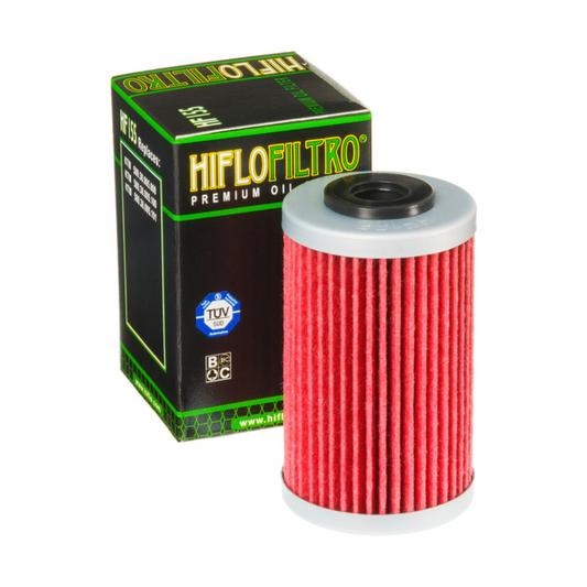 Hiflofiltro Premium Motorcycle Oil Filter - HF155