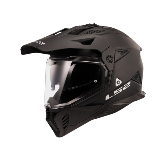 LS2 MX702 Pioneer II Mono Matte Black