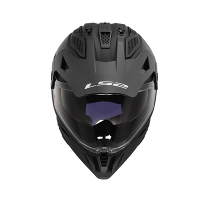 LS2 MX702 Pioneer II Mono Matte Black