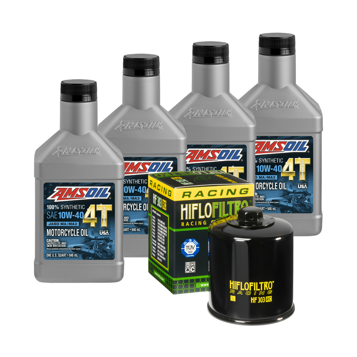 Amsoil Change Oil Kit - Kawasaki ZX4R