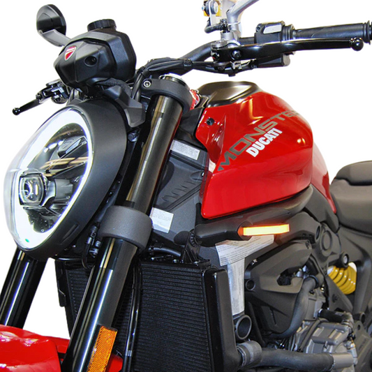New Rage Cycles Front Signal Light - Ducati Monster 937 (2021+)