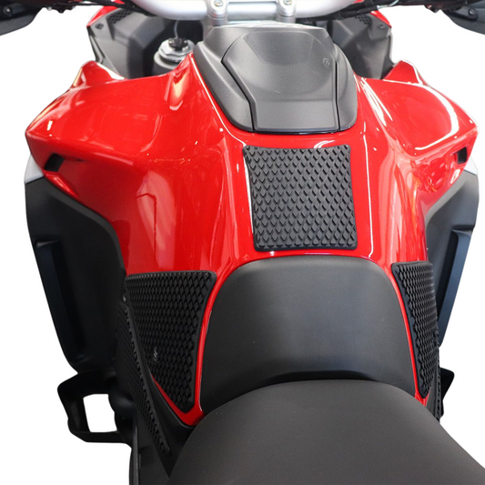 TechSpec Snake Skin Tank Grips - Ducati Multistrada V4