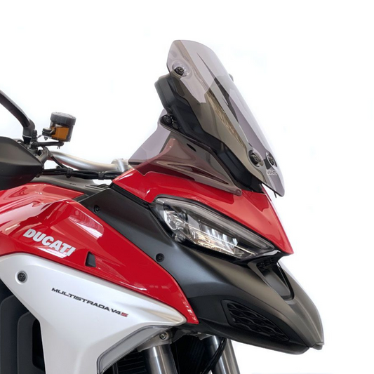 WRS Sport Windscreen & Wind Deflector Smoke - Ducati Multistrada V4