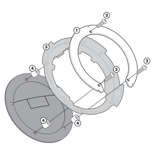 GIVI Flange BF30 Honda