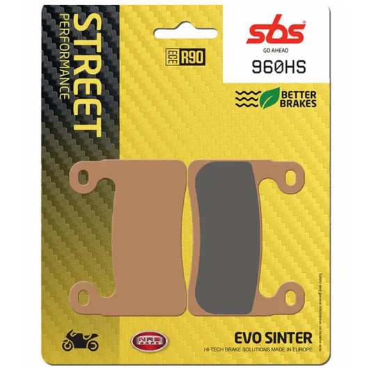 SBS Brake Pads Front Sintered Street Excel Front 960HS