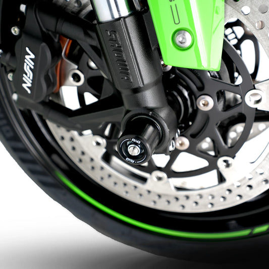 R&G Front Axle Sliders - Kawasaki ZX6R (2019+)