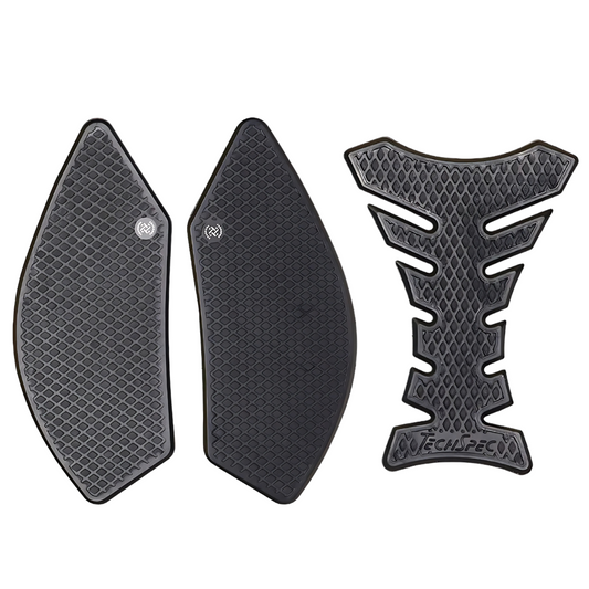 TechSpec Snake Skin Tank Grips 3pcs - Kawasaki ZX6R (2019+)