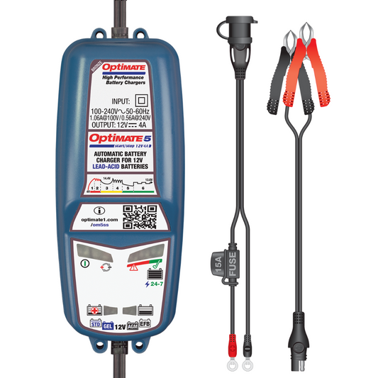 OptiMate 5 Start/Stop Battery Charger and Maintener
