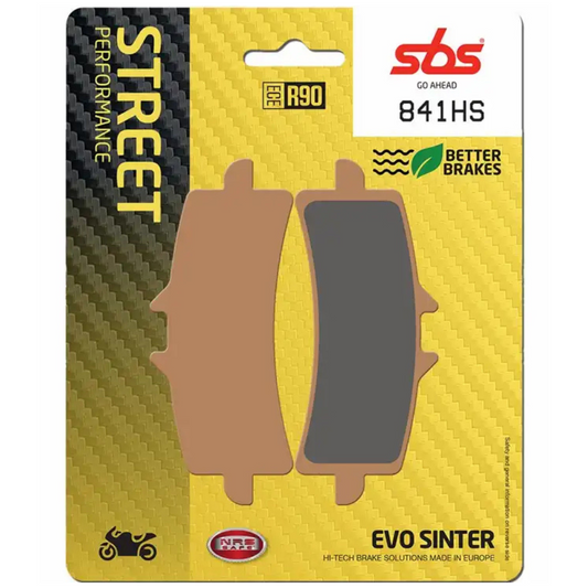 SBS Brake Pads Front Sintered Track & Road 841HS
