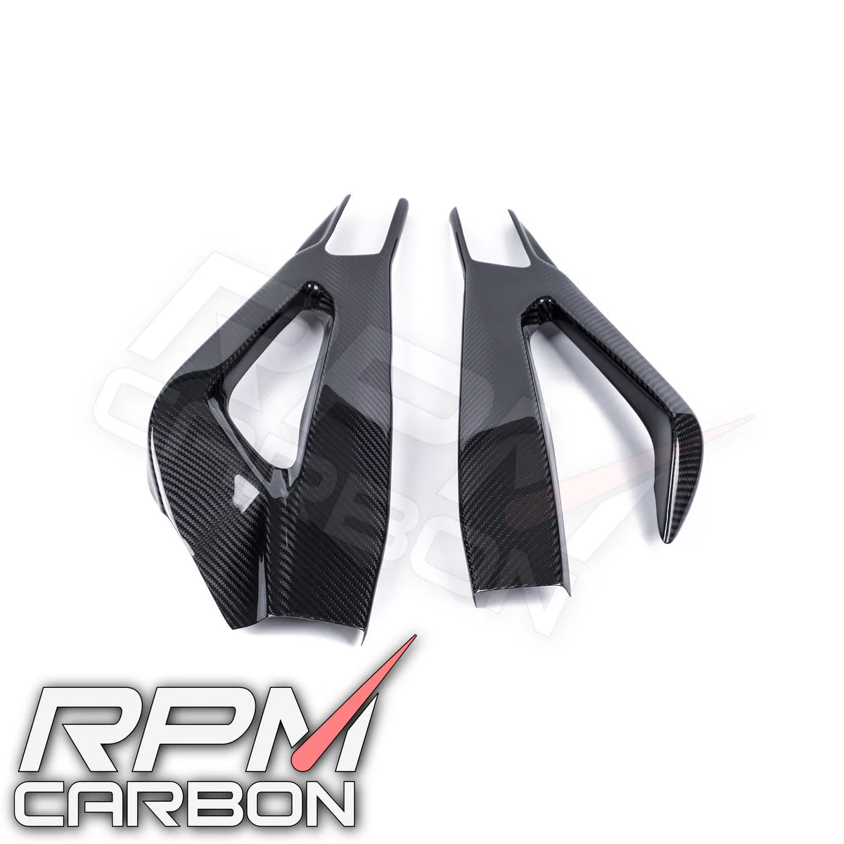 RPM Carbon Fiber Swingarm Covers Protectors Style - BMW S1000RR (2019+)