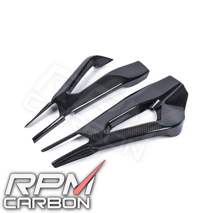 RPM Carbon Fiber Swingarm Covers Protectors Style - BMW S1000RR (2019+)