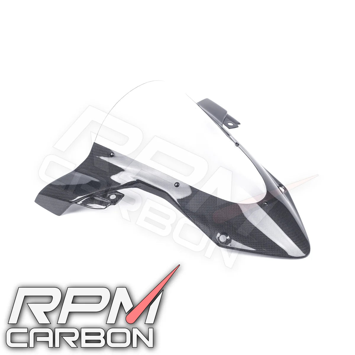 RPM Carbon Fiber Windscreen Clear - BMW S1000RR (2019+)
