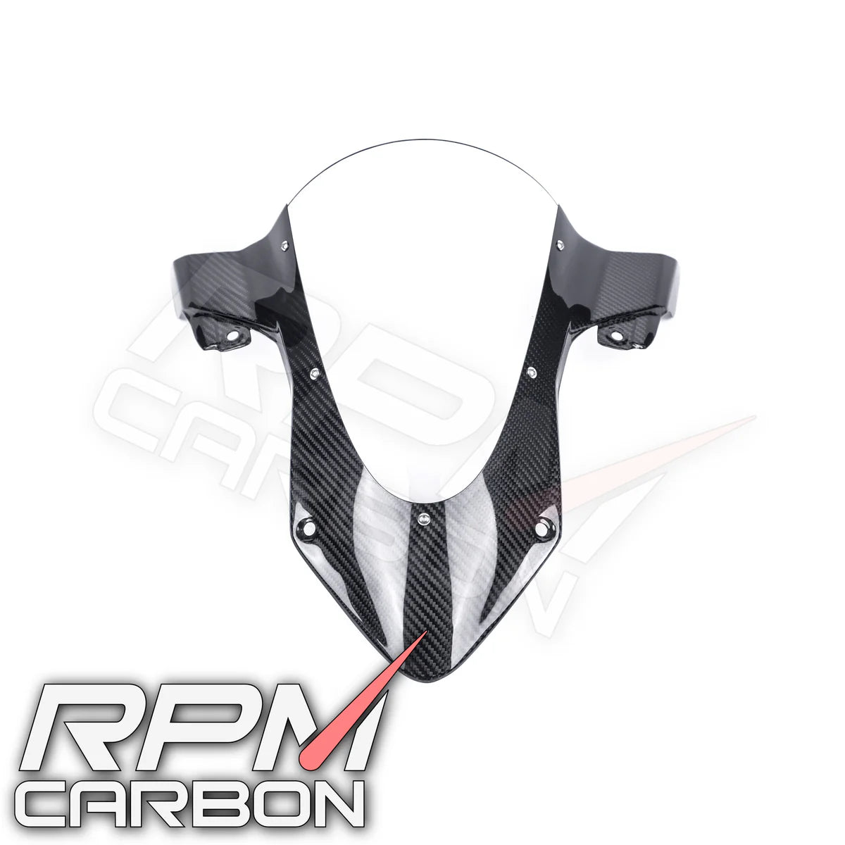 RPM Carbon Fiber Windscreen Clear - BMW S1000RR (2019+)