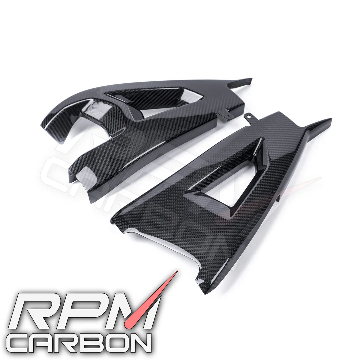 RPM Carbon Fiber Swingarm Covers Protectors - Kawasaki ZX-10R (2021+)