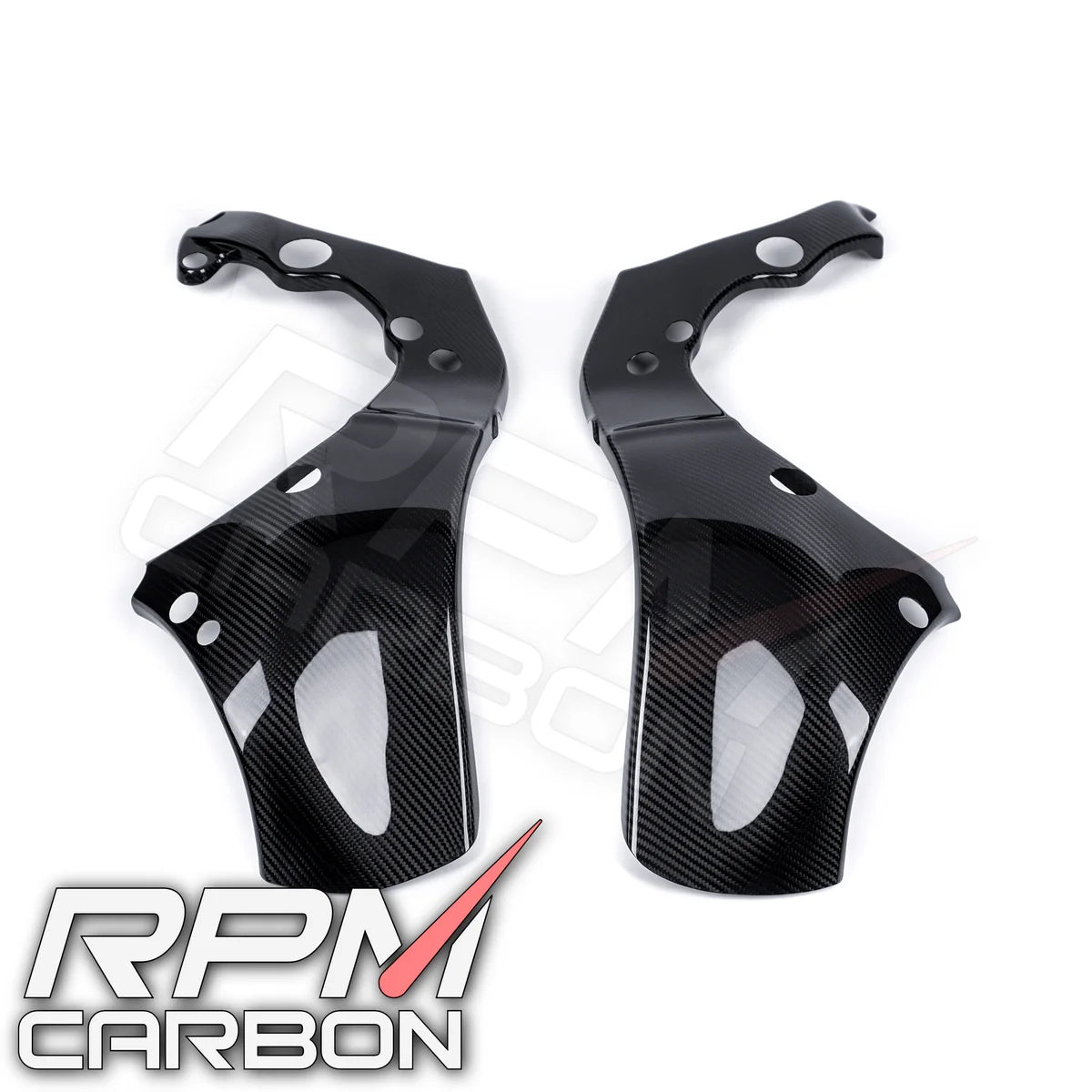 RPM Carbon Fiber Frame Covers Protectors - Kawasaki ZX-10R (2021+)