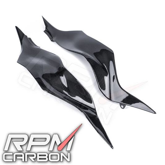 RPM Carbon Fiber Tank Side Panels - Kawasaki ZX6R (2019+)