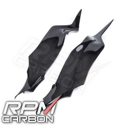 RPM Carbon Fiber Tank Side Panels - Kawasaki ZX6R (2019+)